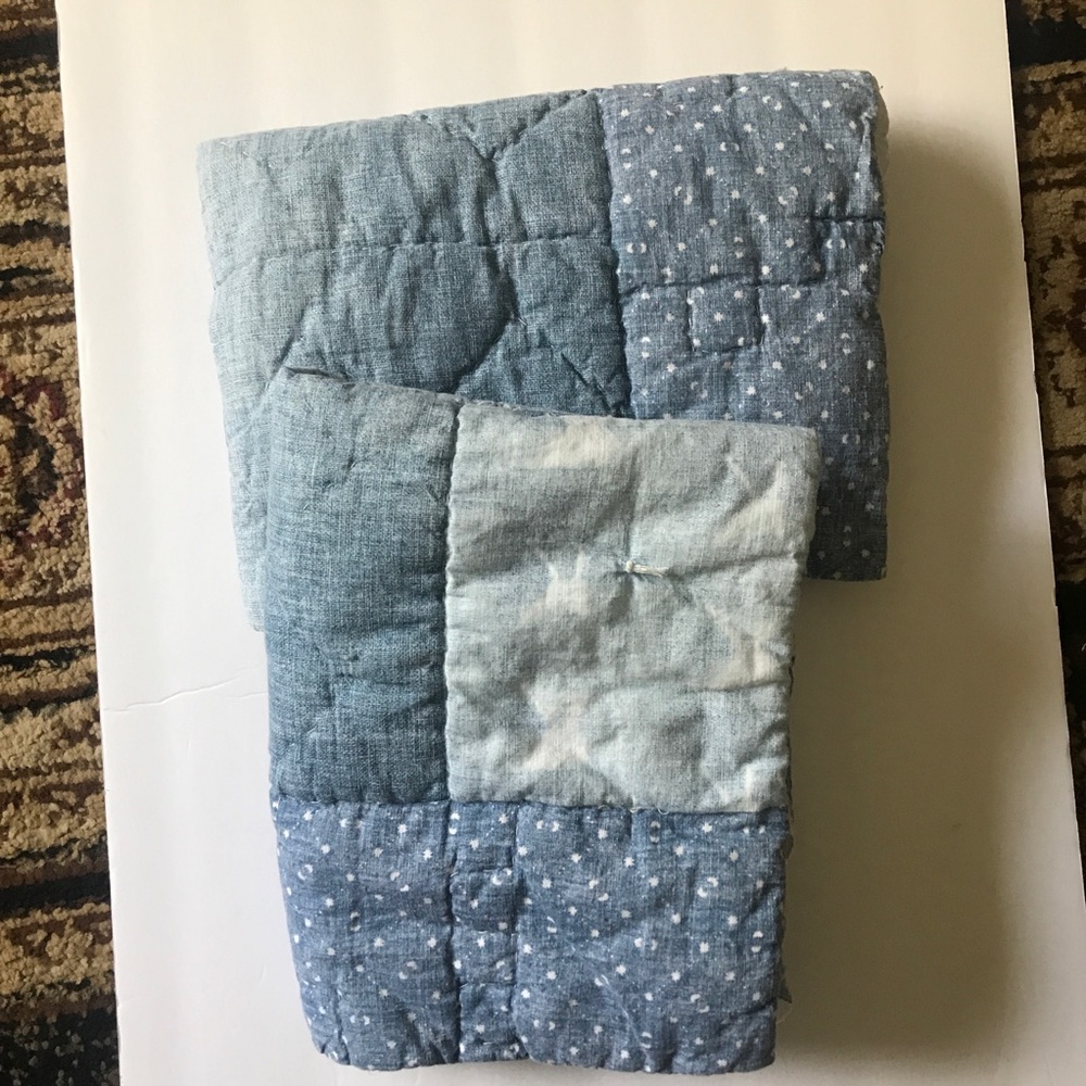 Lily Ashwell, Pottery Barn, Patchwork Demin Sham